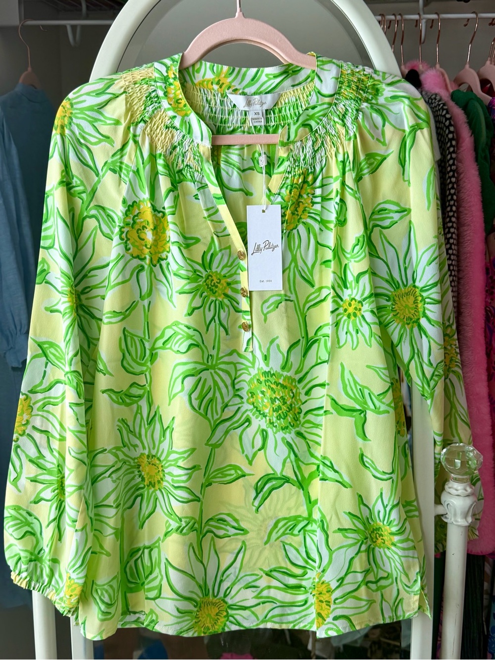 Lilly Pulitzer Sunbelievable Elsa Top